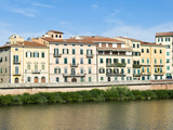 Lungarno Pacinotti, Arno River, Pisa, Tuscany, Italy Photographic Print by Nico Tondini