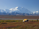 Mt. Mckinley, Denali National Park, Alaska, USA Photographic Print by Hugh Rose