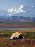 Mt. Mckinley, Denali National Park, Alaska, USA Photographic Print by Hugh Rose