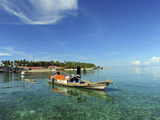 Dayak Lau, Mabul, Semporna, Borneo, Malaysia Photographic Print by Anthony Asael