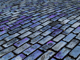 Blue Streets of Old San Juan, San Juan, Puerto Rico, USA, Caribbean Photographic Print by Miva Stock