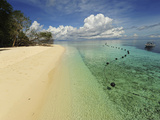 White Sand Beach, Semporna Archipelago, Sipadan, Malaysia Photographic Print by Anthony Asael