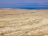 Judean Desert with Dead Sea, Southern District, Israel Photographic Print by Keren Su