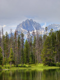 Little Redfish Lake, Sawtooth National Recreation Area, Idaho, USA Photographic Print by Jamie & Judy Wild