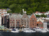 Downtown Hanseatic Historic Area, Bergen, Norway Photographic Print by Cindy Miller Hopkins