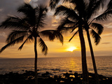 Sunset, Kihei, Maui, Hawaii, USA Photographic Print by Cathy & Gordon Illg