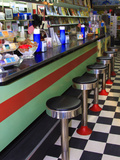 Ice Cream Soda Fountain, Apalachicola, Florida, USA Photographic Print by Joanne Wells