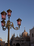 Ornate Lamp, Venice, Italy Photographic Print by Bill Young