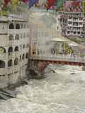 Sri Guru Nanak Ji Gurdwara Shrine, Manikaran, Himachal Pradesh, India Photographie par Anthony Asael