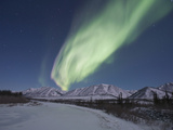Aurora Borealis, Arctic National Wildlife Refuge, Alaska, USA Photographic Print by Hugh Rose