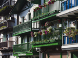 La Marina, Hondarribia, Spain Photographic Print by Walter Bibikow