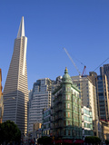 Transamerica Pyramid Skyscraper in San Francisco, California, USA Photographie par David R. Frazier