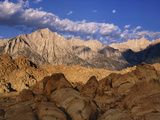 Snow-Covered Alabama Hills, California, USA Photographic Print by Dennis Flaherty