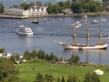 Tall Ships, Duluth Harbor, Duluth, Minnesota, USA Photographic Print by Peter Hawkins