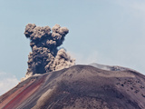 Anak Krakatau, Java, Sumatra, Indonesia Photographic Print by Alida Latham