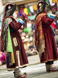 Traditional Dances, Ladakh, India Photographic Print by Jaina Mishra