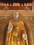 Dhammikarama Burmese Temple, Penang, Malaysia Photographic Print by Alida Latham