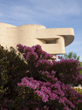 American Indian Museum with Azaleas, Washington DC, USA, District of Columbia Photographic Print by Lee Foster