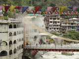 Sri Guru Nanak Ji Gurdwara Shrine, Manikaran, Himachal Pradesh, India Photographie par Anthony Asael