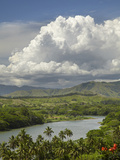Sigatoka River, Lower Sigatoka Valley, Coral Coast, Viti Levu, Fiji, South Pacific Photographic Print by David Wall