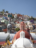 Church Cupolas and Houses, Guanajuato, Mexico Photographic Print by John & Lisa Merrill