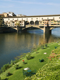 Ponte Vecchio (14th Century), Firenze, UNESCO World Heritage Site, Tuscany, Italy Photographie par Nico Tondini