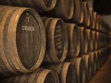 Sherry Casks, Bodegas Gonzalez Byass, Jerez De La Frontera, Spain Photographic Print by Walter Bibikow