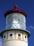Kilauea Lighthouse Located on Kilauea Point on the Island of Kauai, Hawaii, USA Photographic Print by David R. Frazier