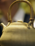 Tea Cups and Tea Kettles in Use Inside a Specialty Tea Shop in Taipei, Taiwan Photographic Print by David H. Wells