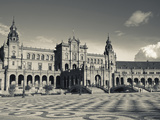 Plaza Espana, Seville, Spain Photographic Print by Walter Bibikow
