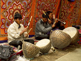 Ladakhi Musicians, Ladakh, India Photographic Print by Jaina Mishra