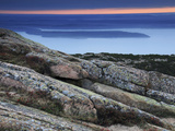 Sunrise from Cadillac Mountain, Porcupine Island, Acadia National Park, Maine, USA Photographic Print by Michel Hersen