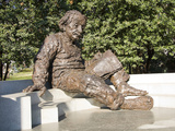 Albert Einstein Sculpture, Washington DC, USA, District of Columbia Photographic Print by Lee Foster