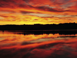 Sunrise on the New Meadows River, Brunswick, Maine, USA Photographic Print by Michel Hersen