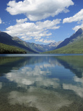Bowman Lake in the Late Afternoon: Glacier National Park, Montana, USA Photographic Print by Michel Hersen