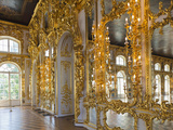 Catherine Palace, Pushkin-Tsarskoye Selo, Saint Petersburg, Russia Photographic Print by Walter Bibikow