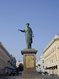 Statue of Duke De Richelieu, Odessa, Ukraine Photographic Print by Cindy Miller Hopkins