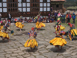 Ura Yakchoe Festival, Bumthang, Bhutan Photographic Print by Dennis Kirkland