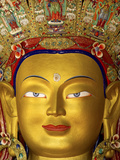 Thikese Monastery, Interior, Ladakh, India Photographic Print by Jaina Mishra