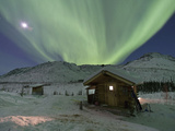 Northern Lights, White Mountain National Recreation Area, Alaska, USA Photographic Print by Hugh Rose