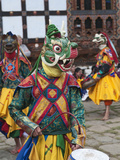 Ura Yakchoe Festival, Bumthang, Bhutan Photographic Print by Dennis Kirkland
