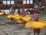 Ura Yakchoe Festival, Bumthang, Bhutan Photographic Print by Dennis Kirkland