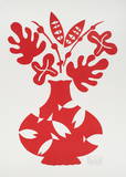 Vase III Rouge Verzamelposters van Marco Del Re