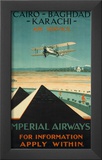 Imperial Airways travel, c.1924 Prints