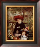 On the Terrace Prints by Pierre-Auguste Renoir