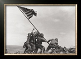 Flag Raising on Iwo Jima, c.1945 Prints by Joe Rosenthal