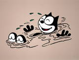 Felix Swimming Prints