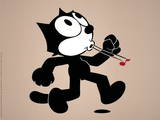 Felix Whistling Affiches