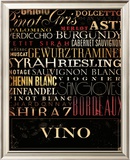 Vino Type Posters by Stephen Fowler