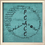 Peace Sign Print by Anna Quach